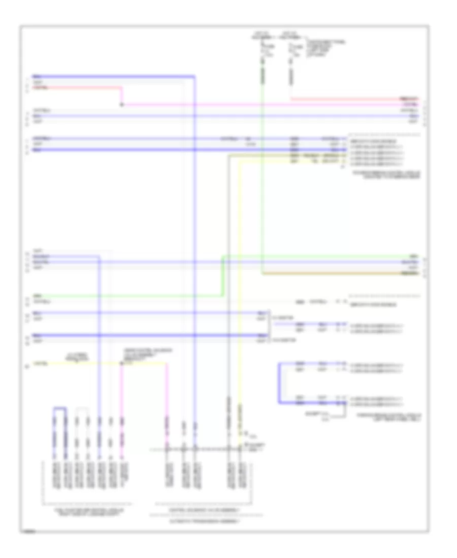 Электросхема линии передачи данных CAN (2 из 4) для Chevrolet Malibu LT 2013