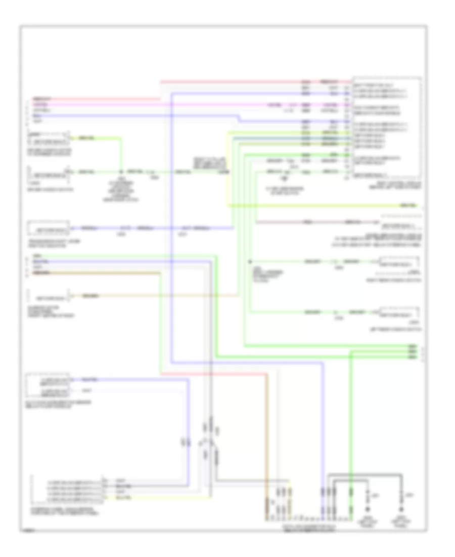 Электросхема линии передачи данных CAN (3 из 4) для Chevrolet Malibu LT 2013