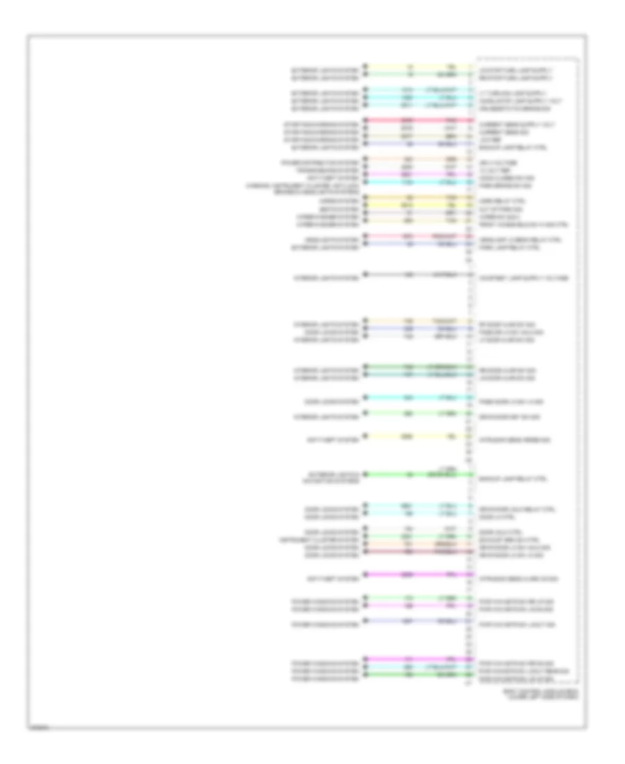 Электросхема блоков управления кузовом (3 из 3) для Chevrolet Silverado 2012 1500