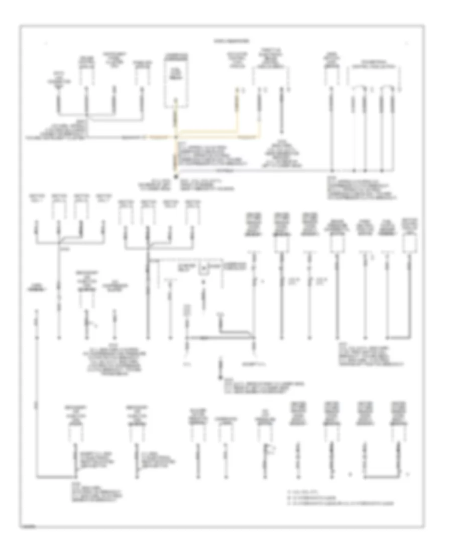 Электросхема подключение массы заземления (3 из 4) для Chevrolet Chevy Express G2002 2500