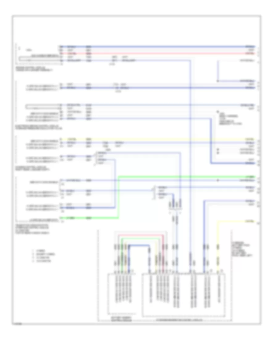 Электросхема линии передачи данных CAN (1 из 6) для Chevrolet Impala Eco 2014
