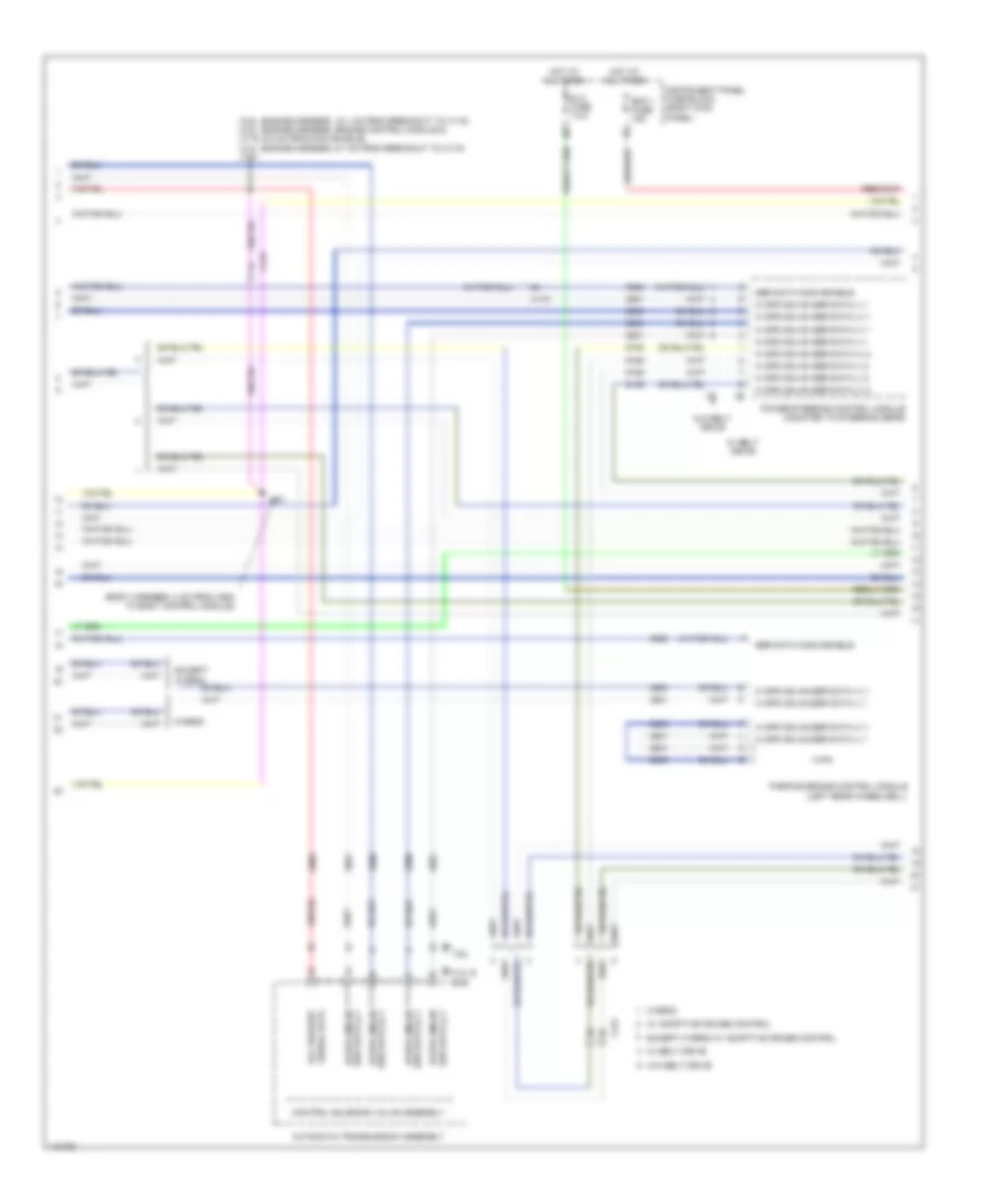 Электросхема линии передачи данных CAN (2 из 6) для Chevrolet Impala Eco 2014