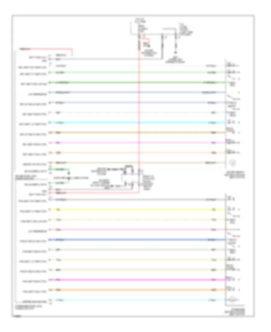 Электросхема климат контроля сидений (2 из 2) для Chevrolet Silverado HD LTZ 2013 3500