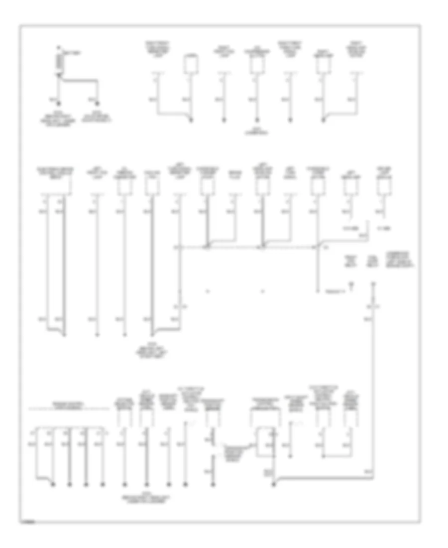 Электросхема подключение массы заземления, Notchback (1 из 3) для Chevrolet Aveo LT 2008