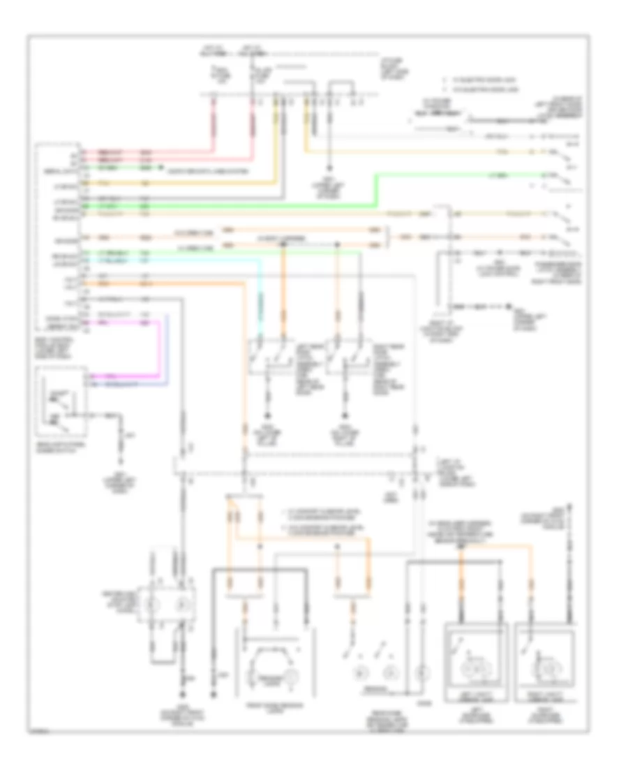 Электросхема подсветки, без AN3DL3 для Chevrolet Cab  amp; Chassis Silverado 3500 HD 2008