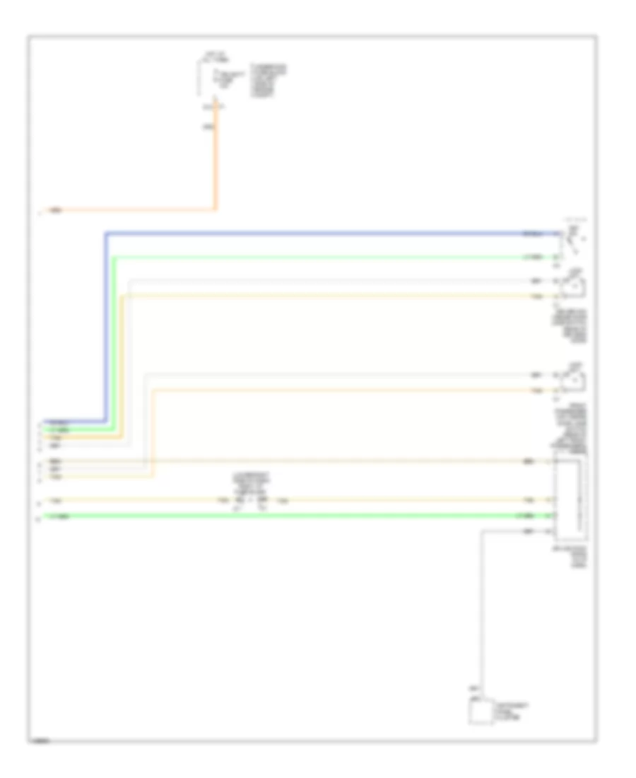 Электросхема центрального замка, Высокая конфигурация (2 из 2) для Chevrolet Silverado 2004 3500