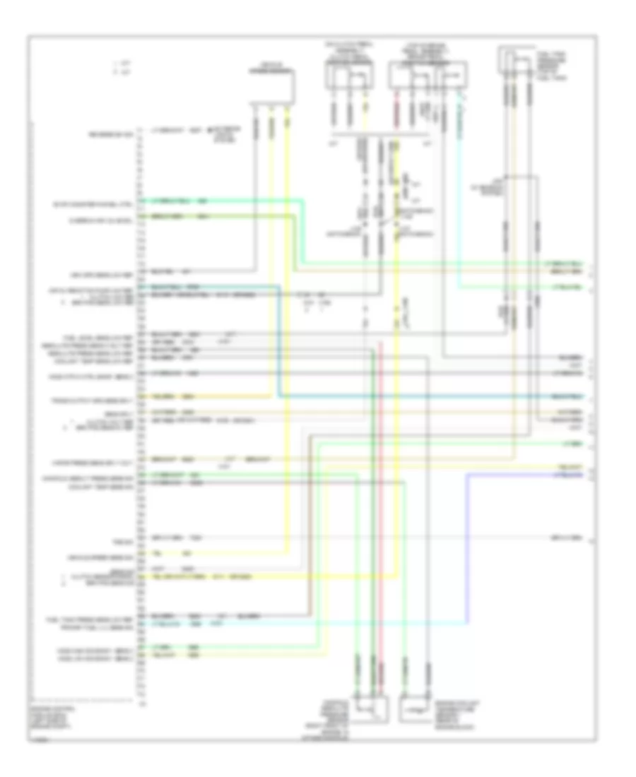 1.8L ВИН Г, Электросхема системы управления двигателем (1 из 7) для Chevrolet Sonic LT 2013