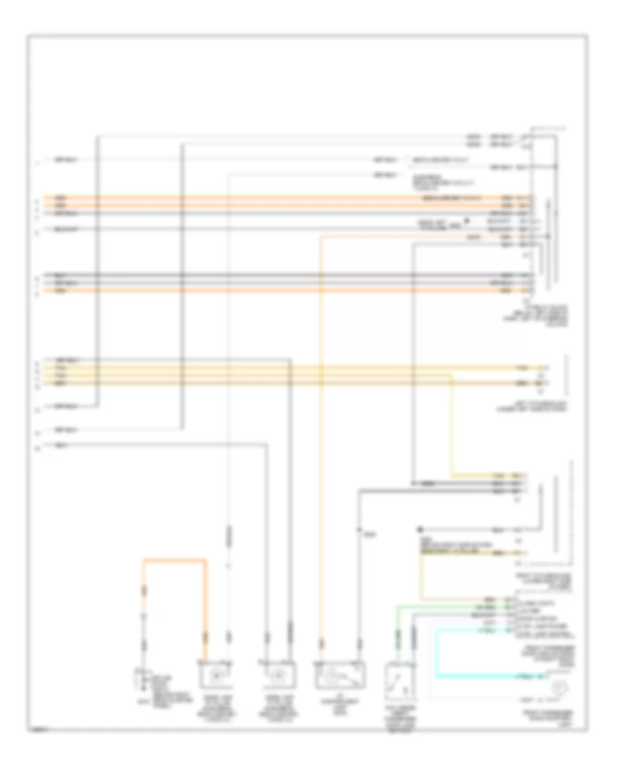 Электросхема подсветки (3 из 3) для Chevrolet Suburban C2004 1500