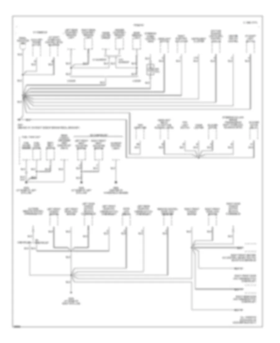 Электросхема подключение массы заземления (4 из 6) для Chevrolet Monte Carlo Z34 1995