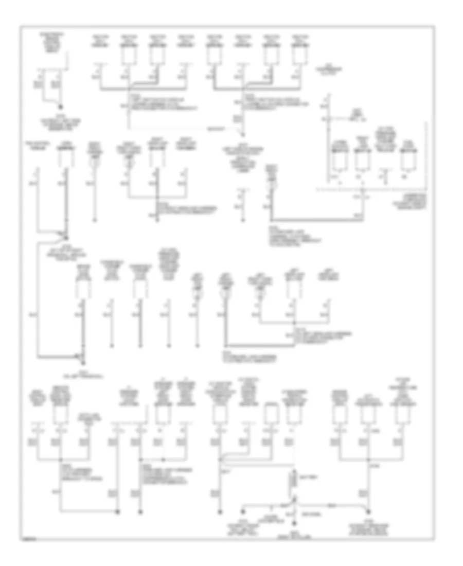Электросхема подключение массы заземления (1 из 4) для Chevrolet Corvette Z06 2007