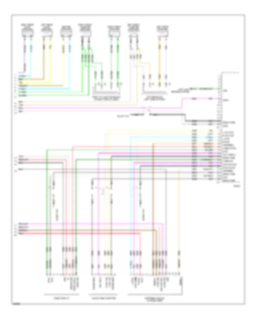 Navigation Wiring Diagram, withY91 & withUQA (3 из 3) для Chevrolet Silverado HD 2007 2500