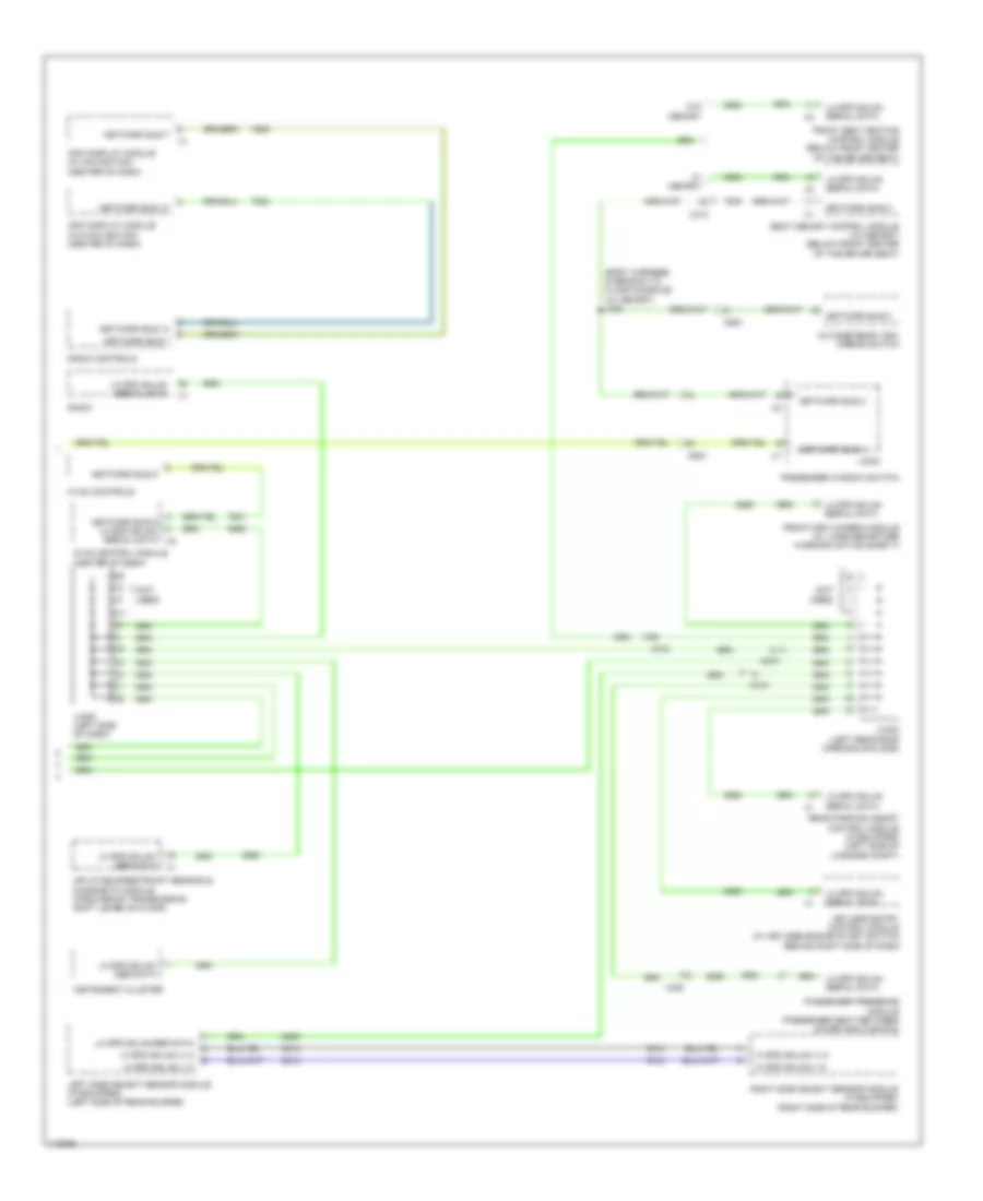 Электросхема линии передачи данных CAN (4 из 4) для Chevrolet Malibu LT 2014