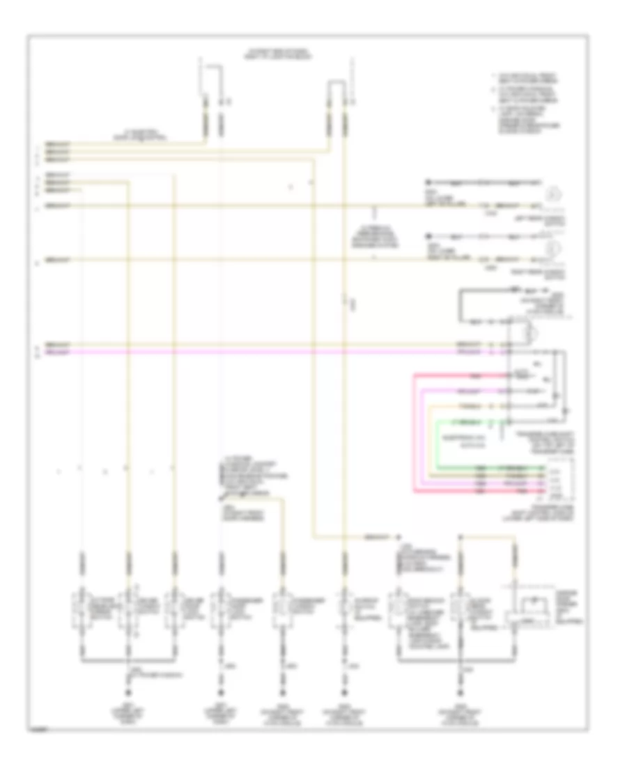 Электросхема подсветки приборов (2 из 2) для Chevrolet Cab  amp; Chassis Silverado 3500 HD 2010