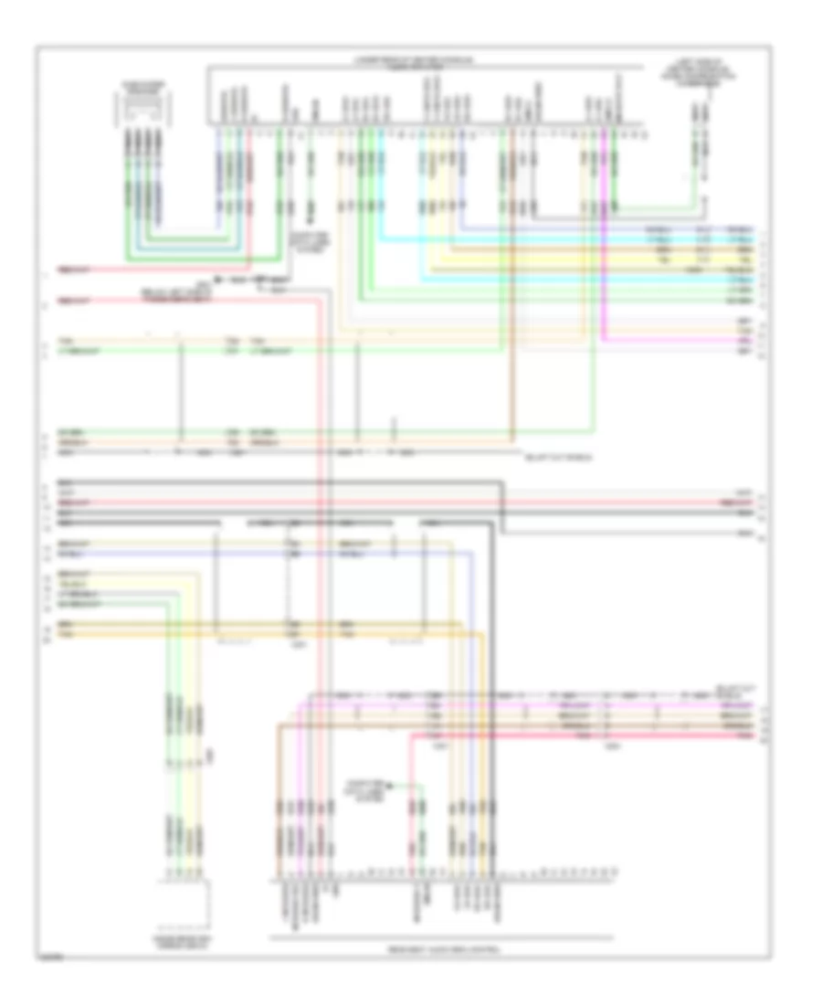 Navigation Wiring Diagram, withY91  withUQA (2 из 3) для Chevrolet Cab  amp; Chassis Silverado 3500 HD 2010