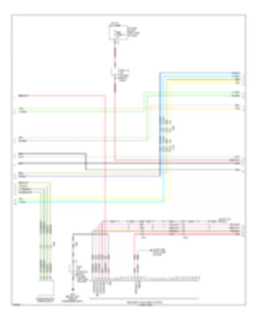 Navigation Wiring Diagram, withY91  without UQA (2 из 3) для Chevrolet Cab  amp; Chassis Silverado 3500 HD 2010