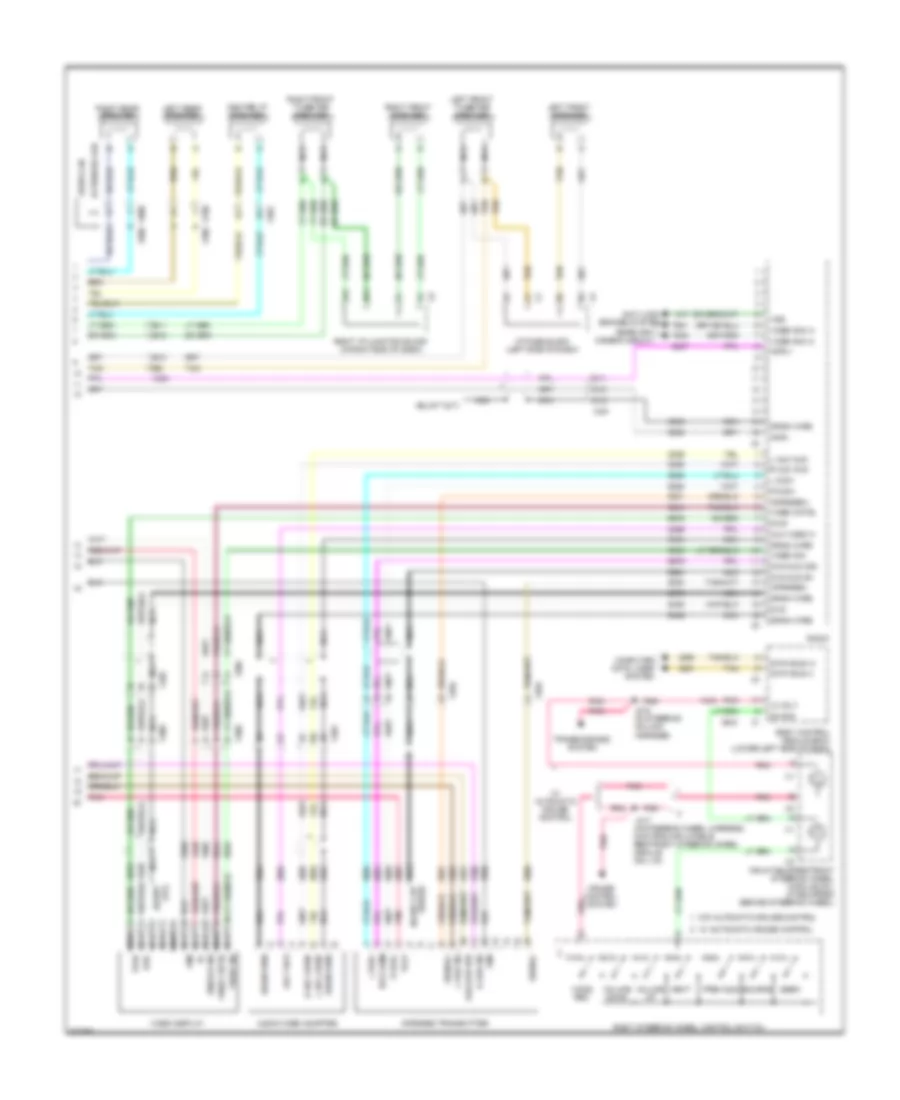 Radio Wiring Diagram, withY91  withUQA (3 из 3) для Chevrolet Cab  amp; Chassis Silverado 3500 HD 2010