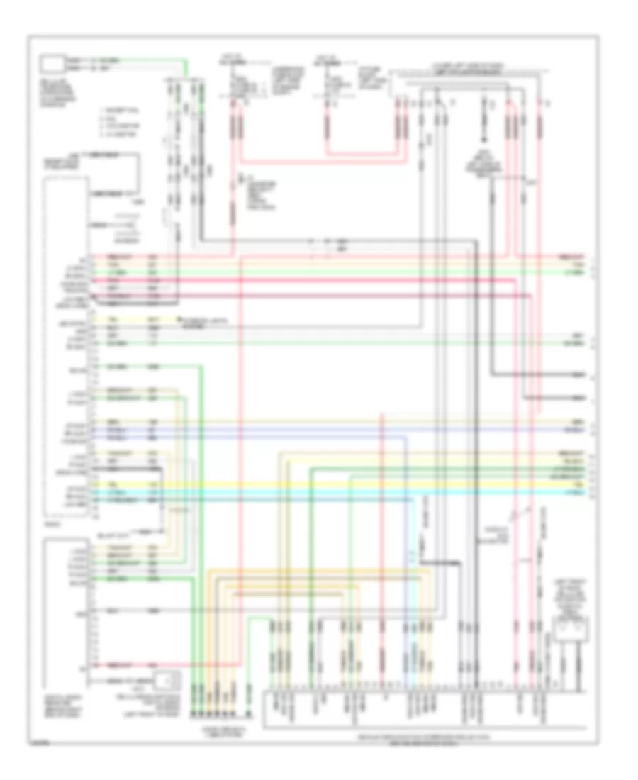 Radio Wiring Diagram, without Y91  without UQA (1 из 3) для Chevrolet Cab  amp; Chassis Silverado 3500 HD 2010