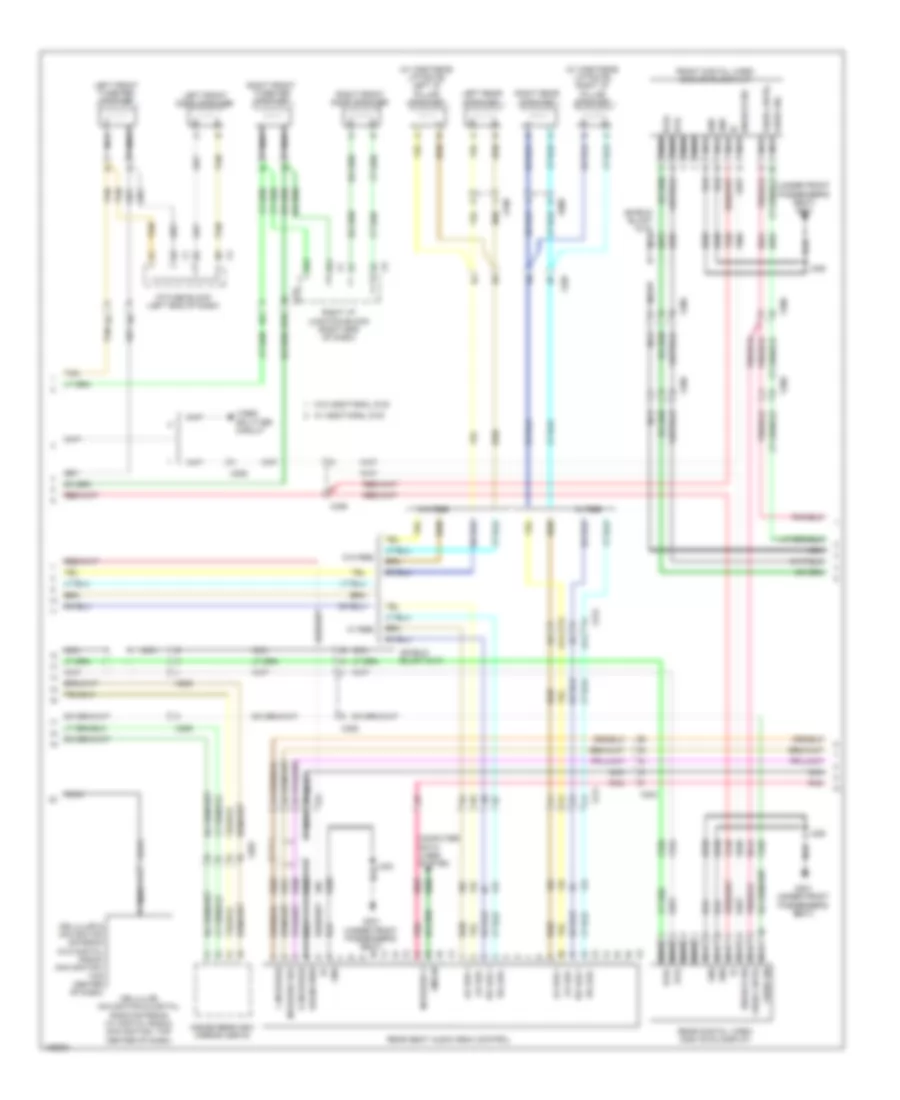 Radio Wiring Diagram, without UQS & UQA (2 из 3) для Chevrolet Suburban K2013 1500