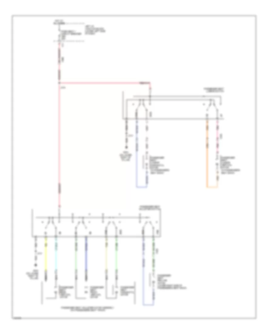 Электросхема привода пассажирского сиденья, сиденье с электроприводом с 8 путями для Chevrolet Silverado HD WT 2014 3500