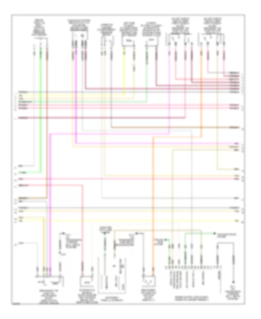 3.5L ВИН Н, Электросхема системы управления двигателем (3 из 4) для Chevrolet Impala LTZ 2007