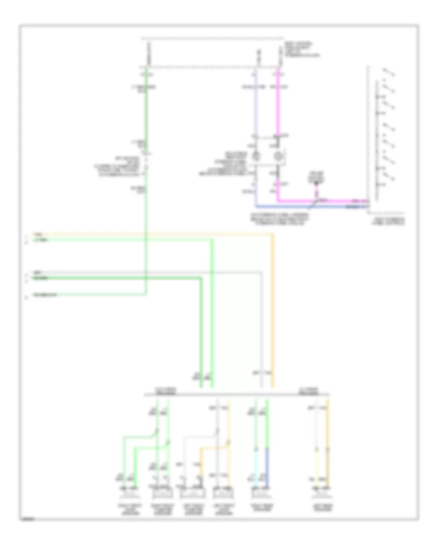 Электросхема магнитолы, полицейский выбор (2 из 2) для Chevrolet Impala LTZ 2007