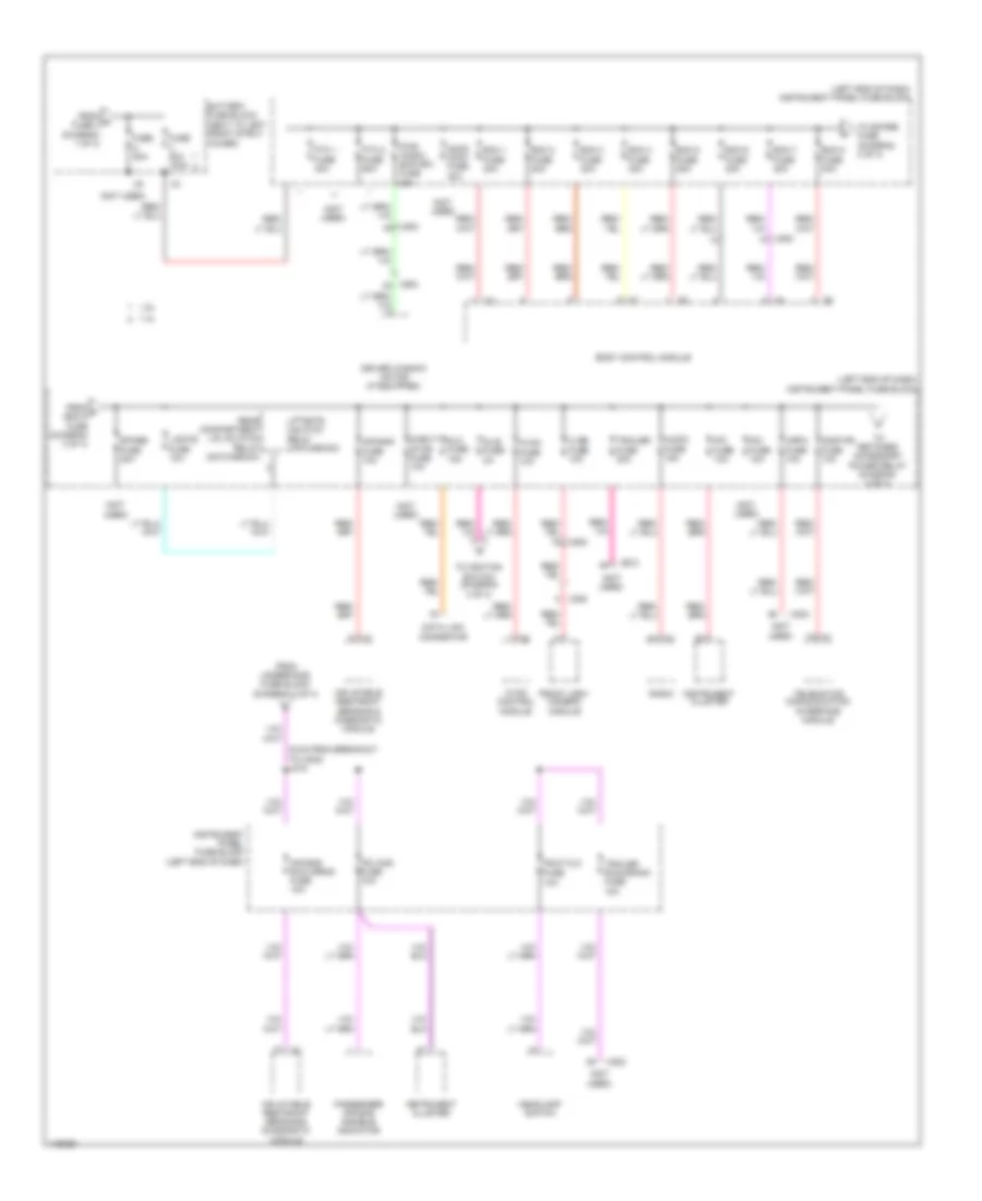 Электросхема блока предохранителей и реле (3 из 4) для Chevrolet Sonic LS 2014
