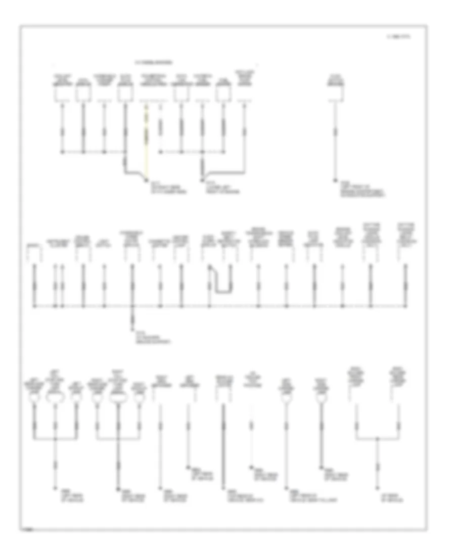 Электросхема подключение массы заземления (2 из 2) для Chevrolet Chevy Van G30 1995