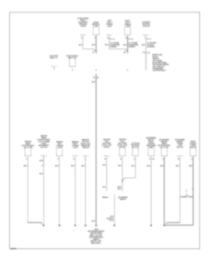Электросхема подключение массы заземления (3 из 4) для Chevrolet Malibu Maxx LTZ 2007