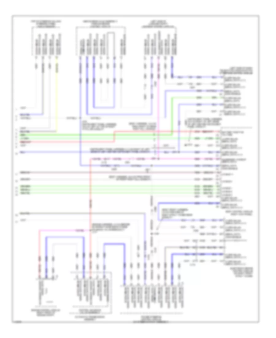 Электросхема линии передачи данных CAN (3 из 3) для Chevrolet SS 2014