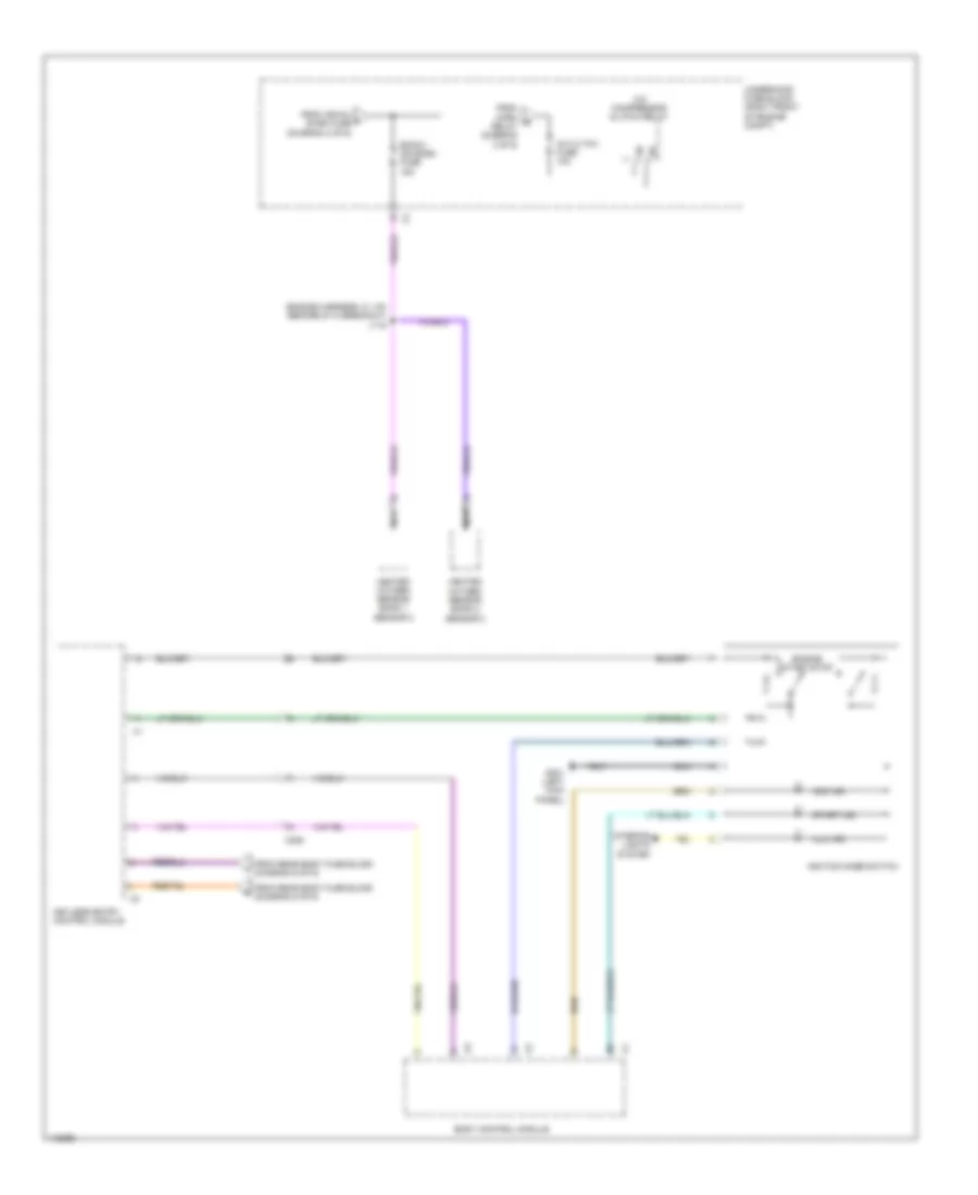 Электросхема блока предохранителей и реле (4 из 6) для Chevrolet SS 2014