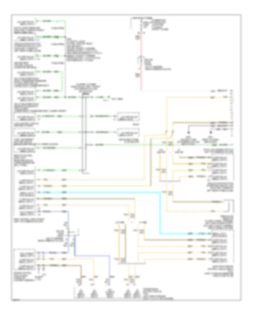 Электросхема линии передачи данных CAN для Chevrolet Monte Carlo SS 2007