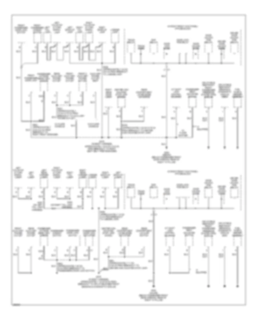 Электросхема подключение массы заземления (2 из 3) для Chevrolet Monte Carlo SS 2007