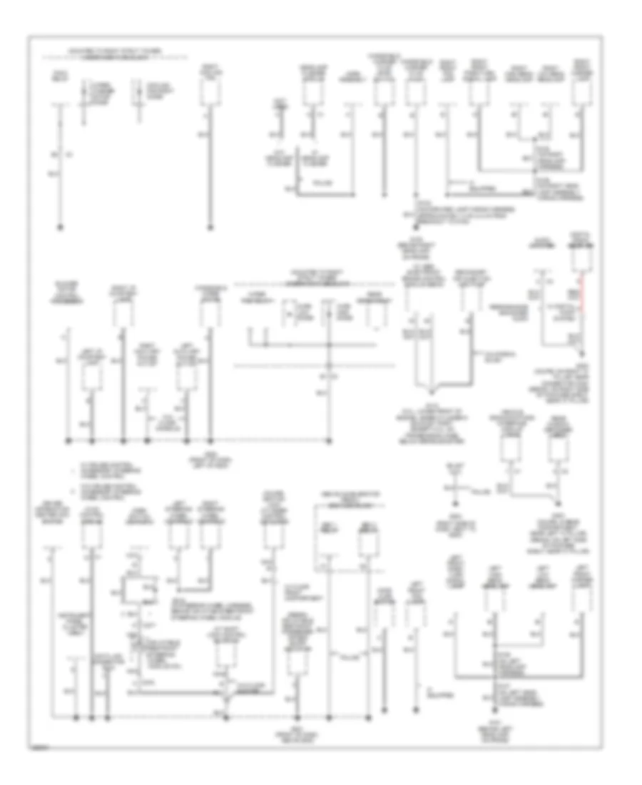 Электросхема подключение массы заземления (3 из 3) для Chevrolet Monte Carlo SS 2007