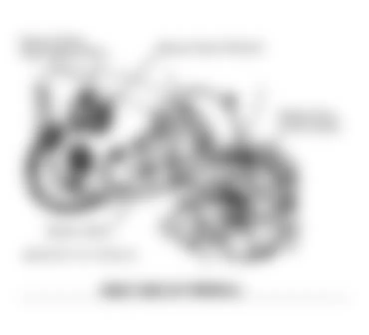 Chevrolet APV 1990 - Component Locations -  Component Locations (3 Of 4)