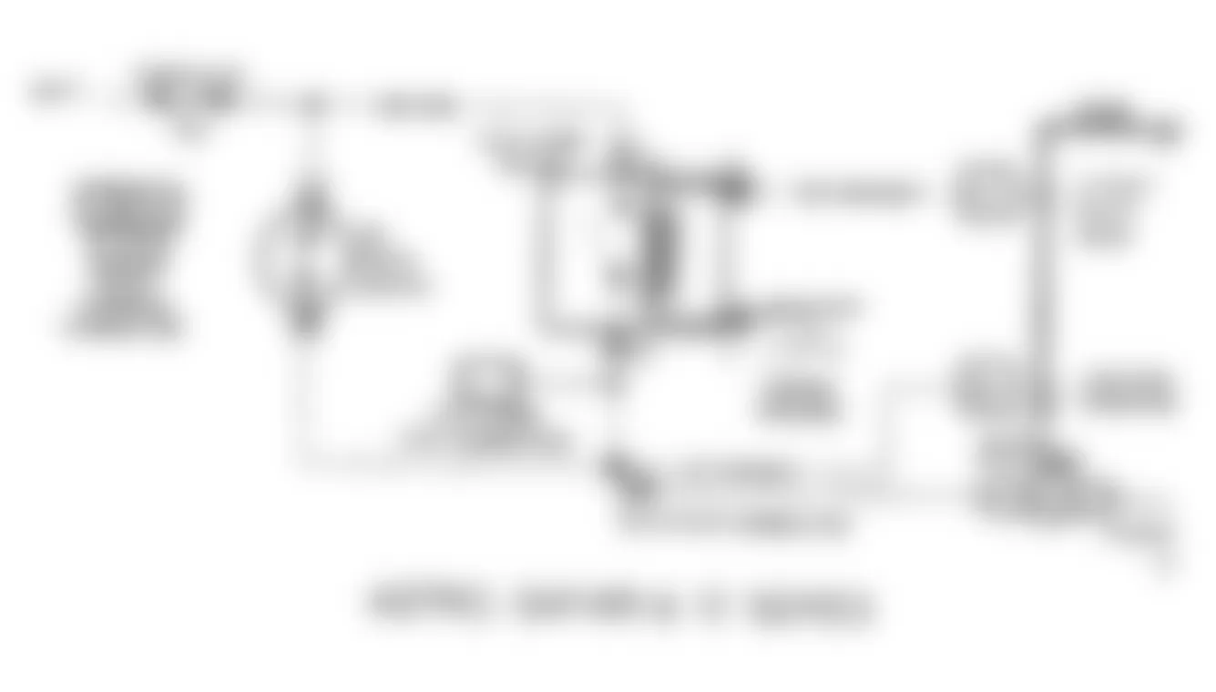 Chevrolet APV 1990 - Component Locations -  Code 54: Fuel Pump Circuit/Circuit Diagram (S, T & M Series)