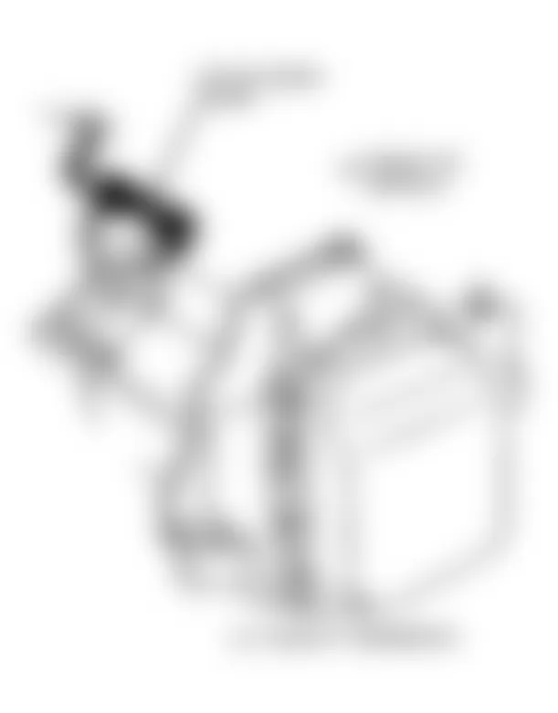 Chevrolet Cavalier 1990 - Component Locations -  Component Locations (9 Of 9)