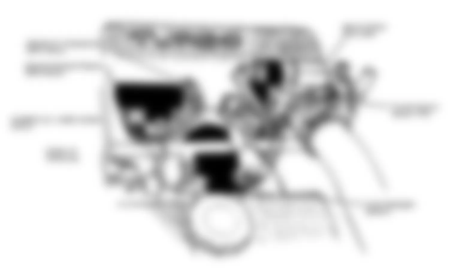 Chevrolet Cavalier Z24 1990 - Component Locations -  Component Locations (8 Of 9)