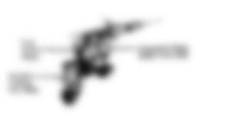 Chevrolet Chevy Van G20 1990 - Component Locations -  Component Locations (1 Of 8)