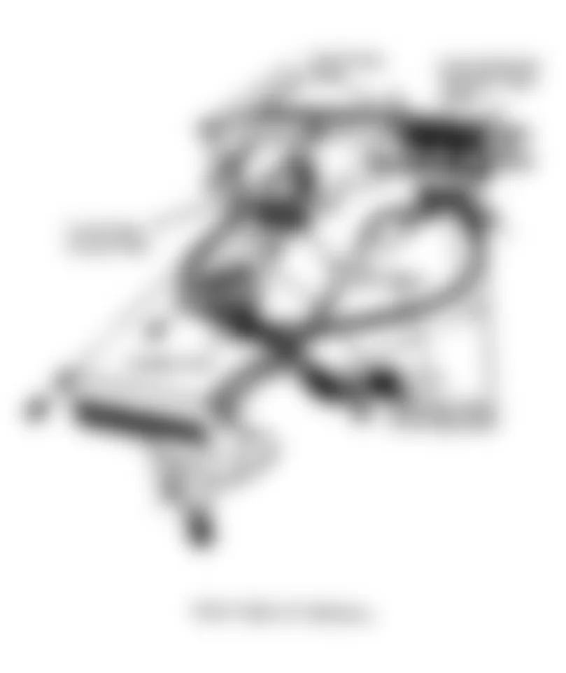 Chevrolet Pickup R3500 1990 - Component Locations -  Component Locations (4 Of 11)