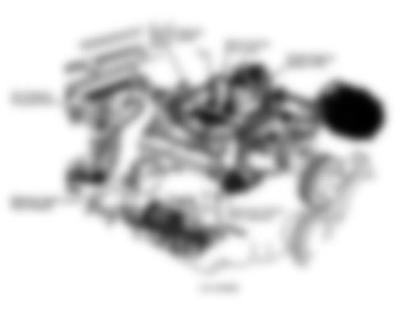 Chevrolet Pickup R3500 1990 - Component Locations -  Component Locations (9 Of 11)