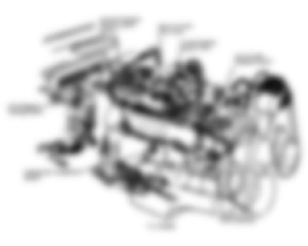 Chevrolet Pickup R3500 1990 - Component Locations -  Component Locations (11 Of 11)