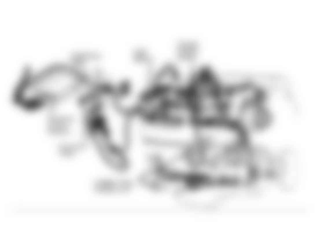 Chevrolet Suburban R1500 1990 - Component Locations -  Component Locations (6 Of 11)