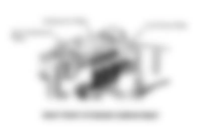 Chevrolet APV 1991 - Component Locations -  Component Locations (2 Of 4)