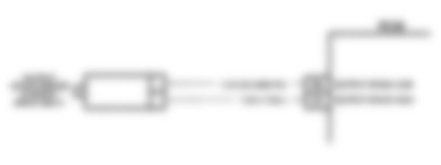 Chevrolet APV 1991 - Component Locations -  Code 24 Schematic (4WD W/4L80-E Trans.) Vehicle Speed Sensor