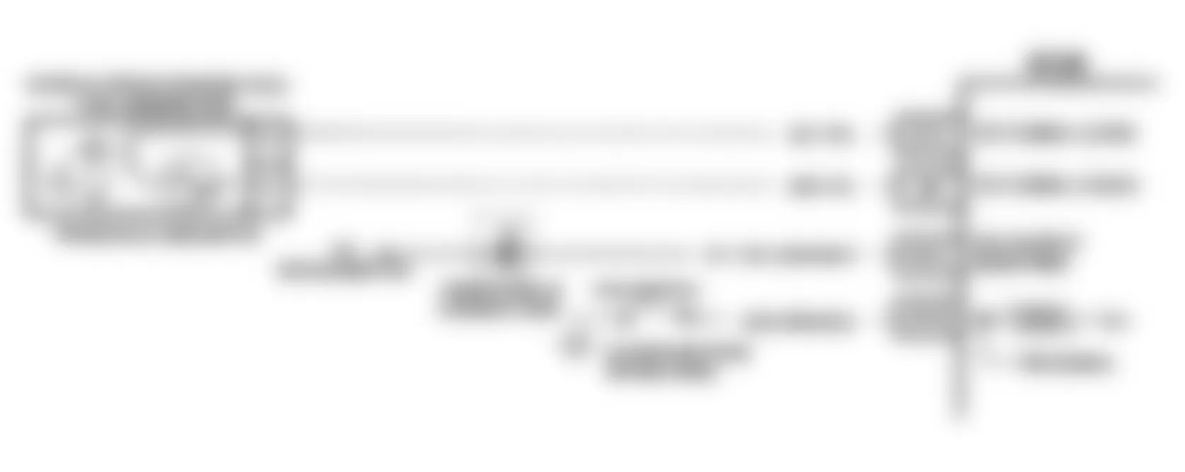 Chevrolet Beretta GTZ 1991 - Component Locations - Code 24, Schematic, L Body, Speed Sensor (VSS)