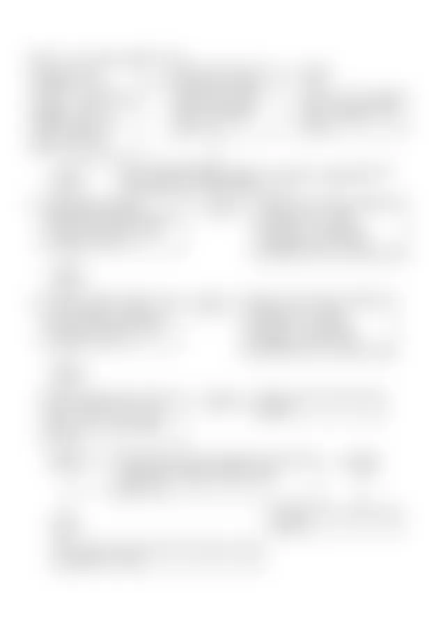 Chevrolet Camaro RS 1991 - Component Locations -  Code 35, IAC Idle Speed Error