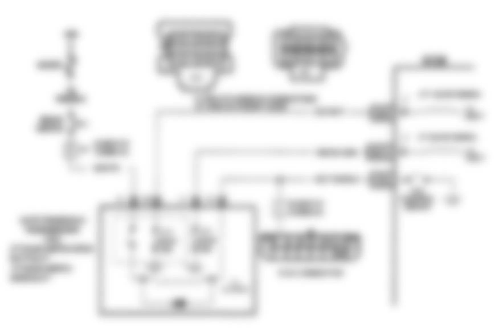 Chevrolet Camaro RS 1991 - Component Locations -  Code 62, Schematic, L Body, Gear Switch Error