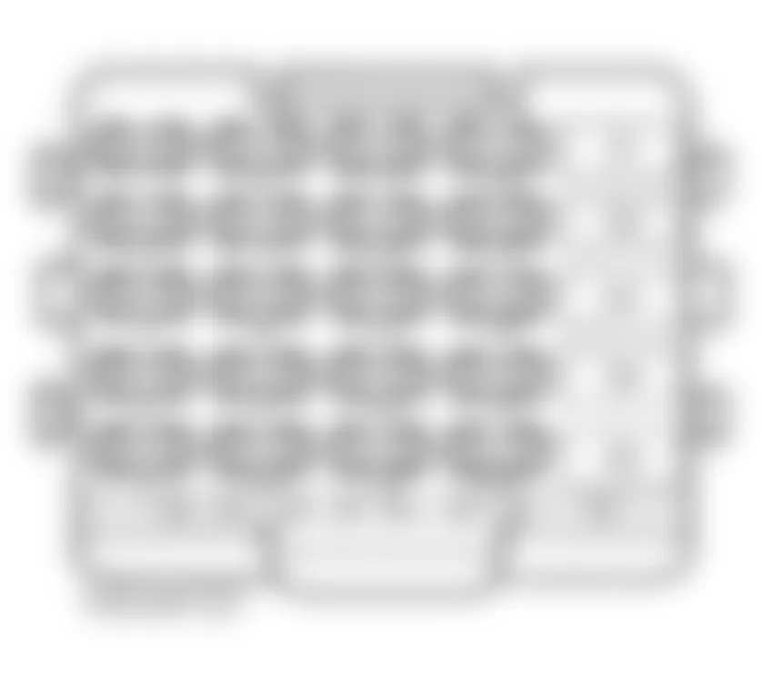 Chevrolet Caprice Classic LTZ 1991 - Component Locations -  Fuse Panel ID (1991-93 Caprice)