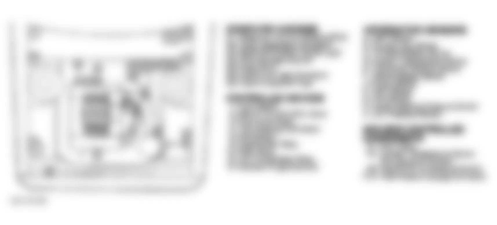 Chevrolet Cavalier VL 1991 - Component Locations -  Component Locations (3 Of 6)