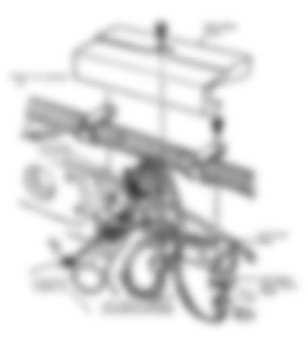 Chevrolet Cavalier VL 1991 - Component Locations -  Component Locations (5 Of 6)